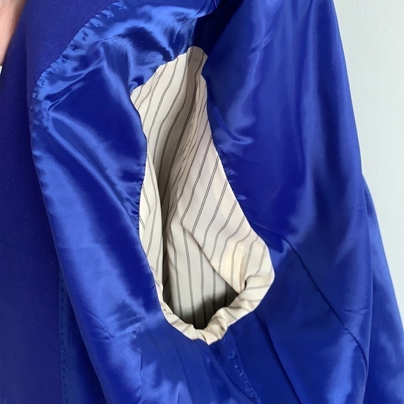 J.Crew Royal Blue Blazer 4 Cotton - Picture 12 of 12